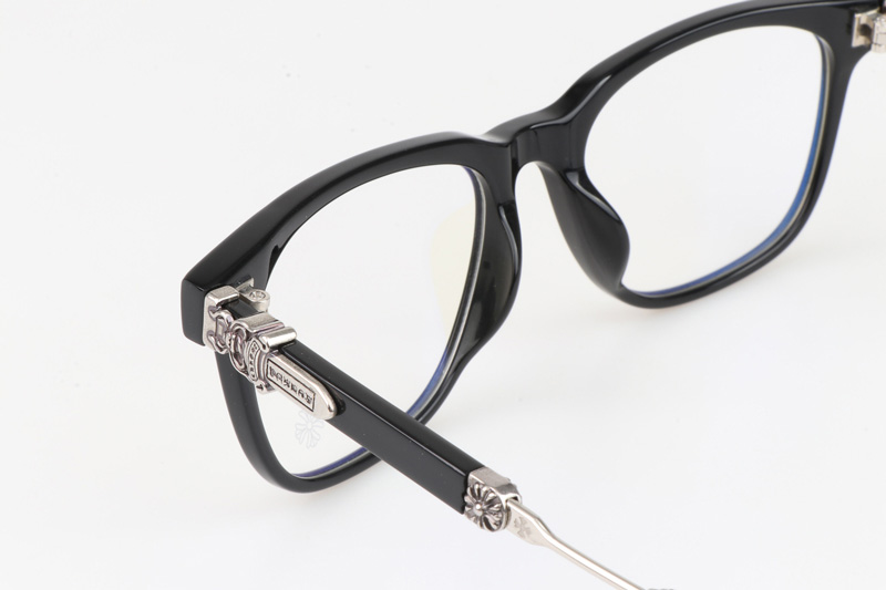 Call Melice Eyeglasses Black Silver