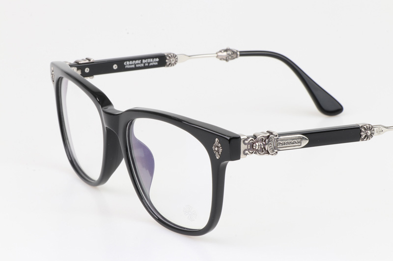 Call Melice Eyeglasses Black Silver