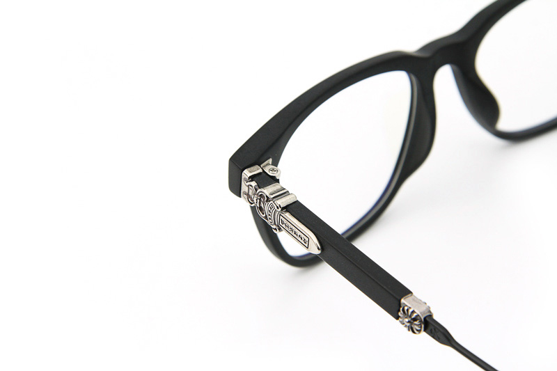 Call Melice Eyeglasses Matte Black Silver