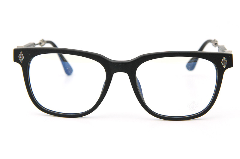 Call Melice Eyeglasses Matte Black Silver