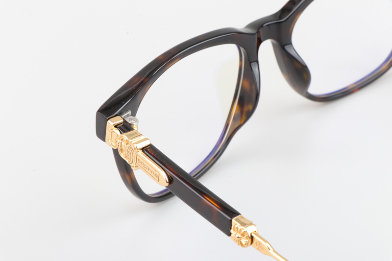 Call Melice Eyeglasses Tortoise Gold