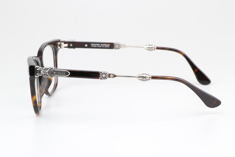 Call Melice Eyeglasses Tortoise Silver