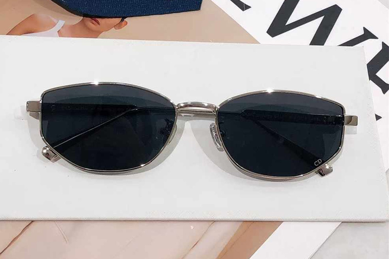 Cannage B1U Sunglasses Silver Gray