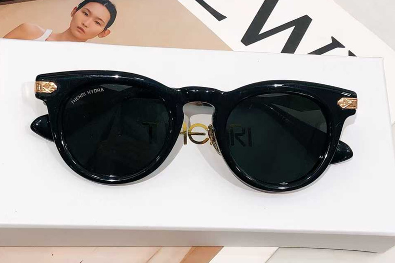 Carbon1of199 Sunglasses Black Gold Green