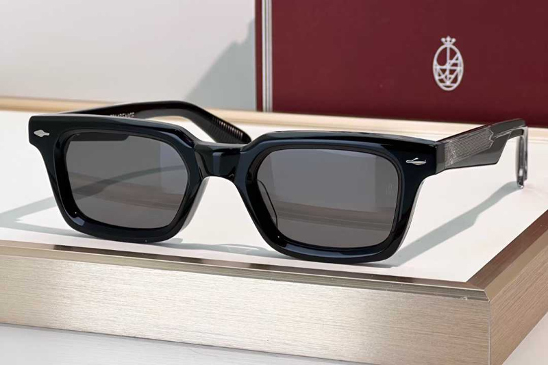 Casablanca Sunglasses Black Silver Gray