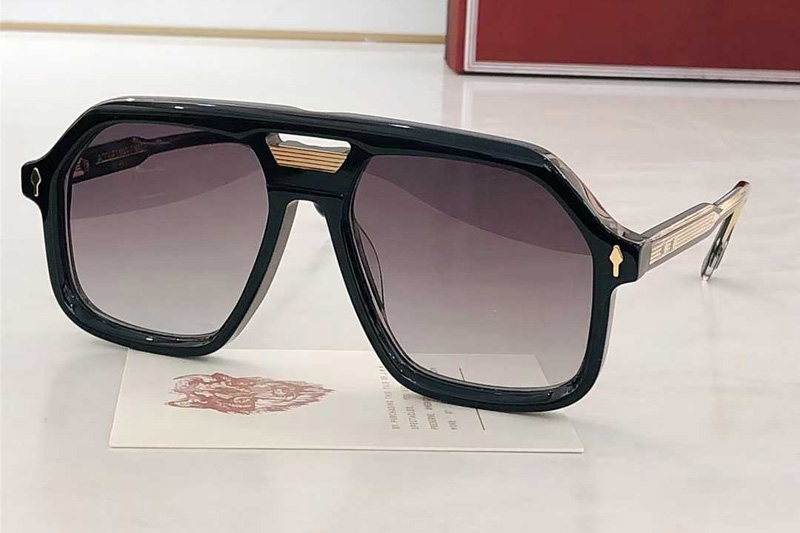 Casius Sunglasses Black Gradient Gray