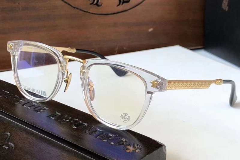 Chinnutz RL-II Eyeglasses Clear Gold