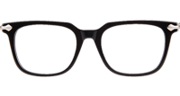 Chinnutz RL-I Eyeglasses Black Silver
