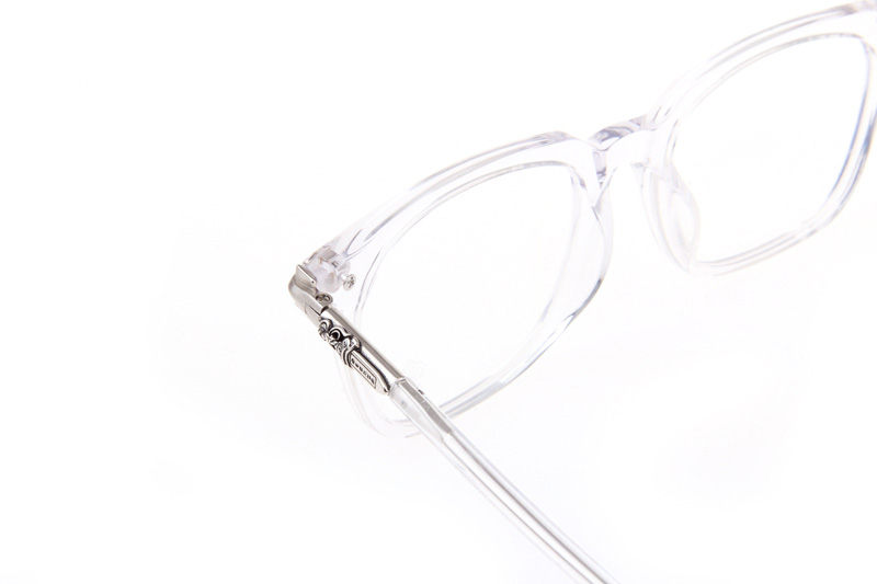 Chinnutz RL-I Eyeglasses Clear Silver