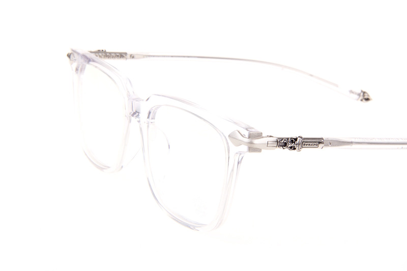 Chinnutz RL-I Eyeglasses Clear Silver