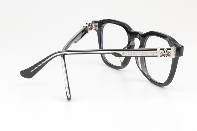 Chirp Chirp Eyeglasses Black Silver