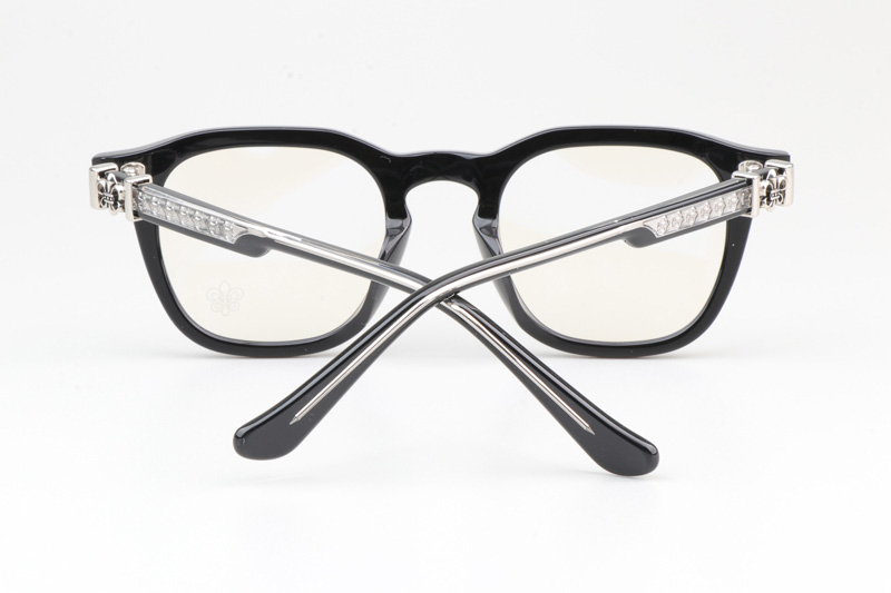 Chirp Chirp Eyeglasses Black Silver