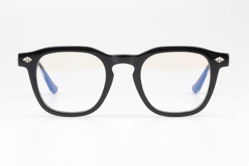 Chirp Chirp Eyeglasses Black Silver