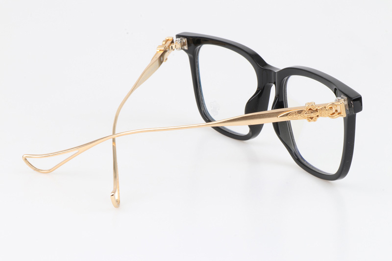 Chuck-A Eyeglasses Black Gold