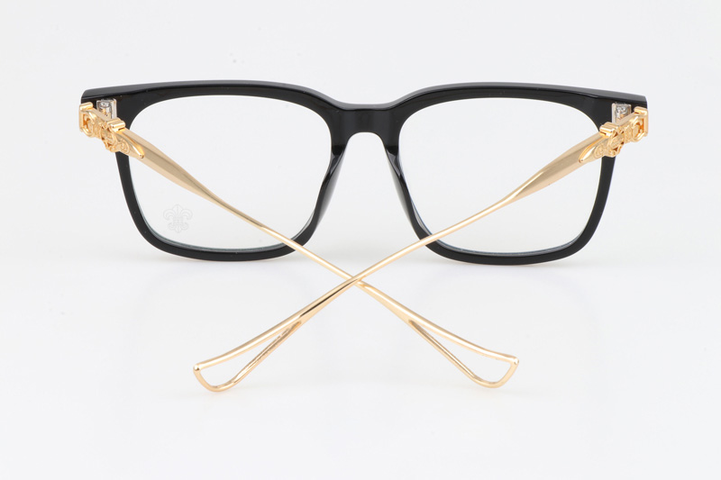 Chuck-A Eyeglasses Black Gold