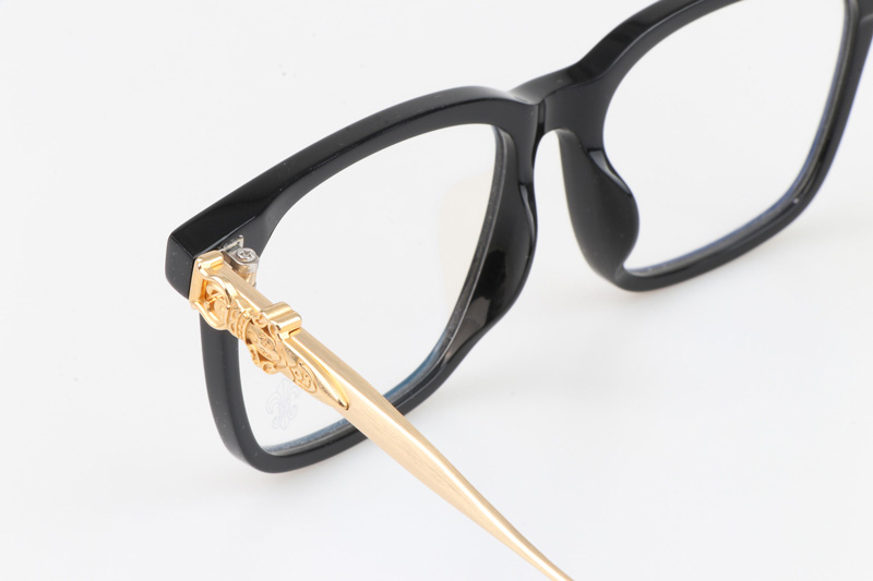 Chuck-A Eyeglasses Black Gold