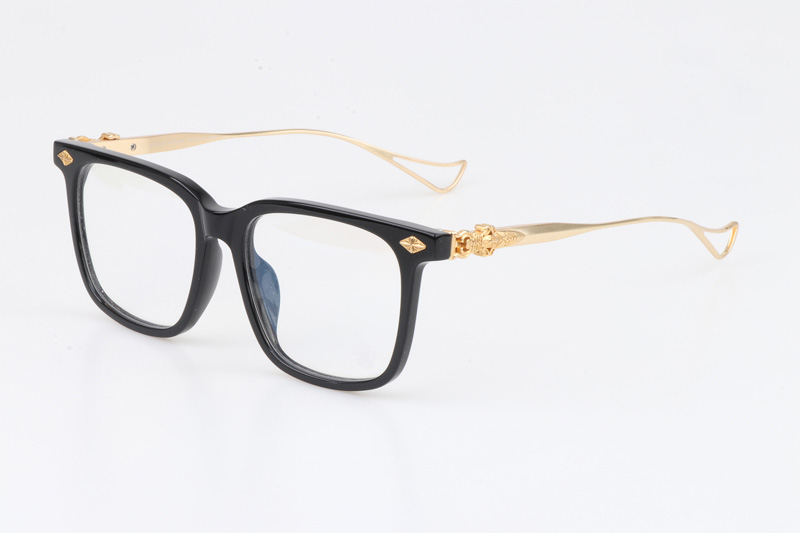 Chuck-A Eyeglasses Black Gold