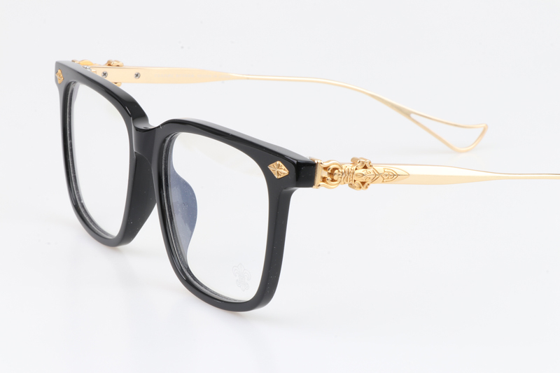 Chuck-A Eyeglasses Black Gold