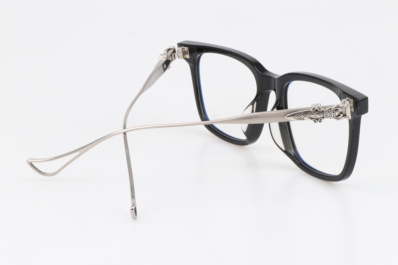 Chuck-A Eyeglasses Black Silver