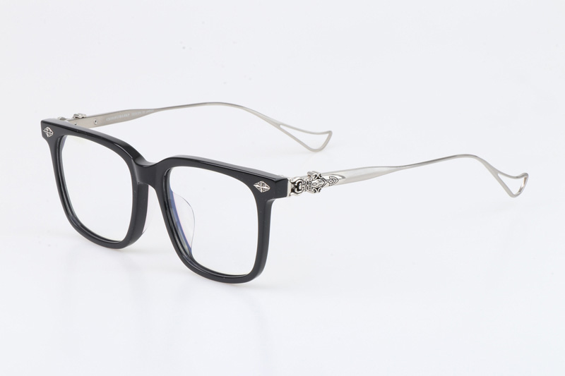 Chuck-A Eyeglasses Black Silver