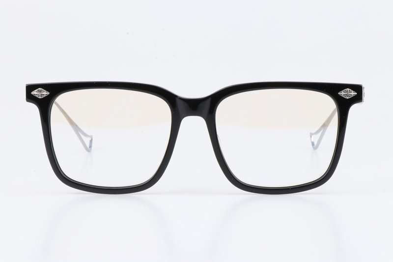 Chuck-A Eyeglasses Black Silver