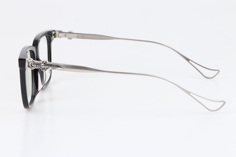 Chuck-A Eyeglasses Black Silver