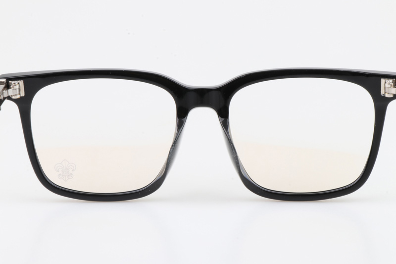 Chuck-A Eyeglasses Black Silver