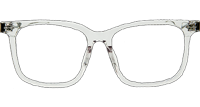 Chuck-A Eyeglasses Clear Silver