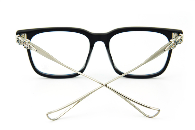 Chuck-A Eyeglasses Dark Blue Silver