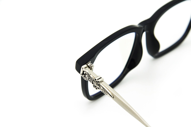 Chuck-A Eyeglasses Dark Blue Silver