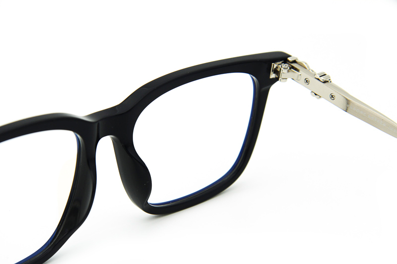 Chuck-A Eyeglasses Dark Blue Silver