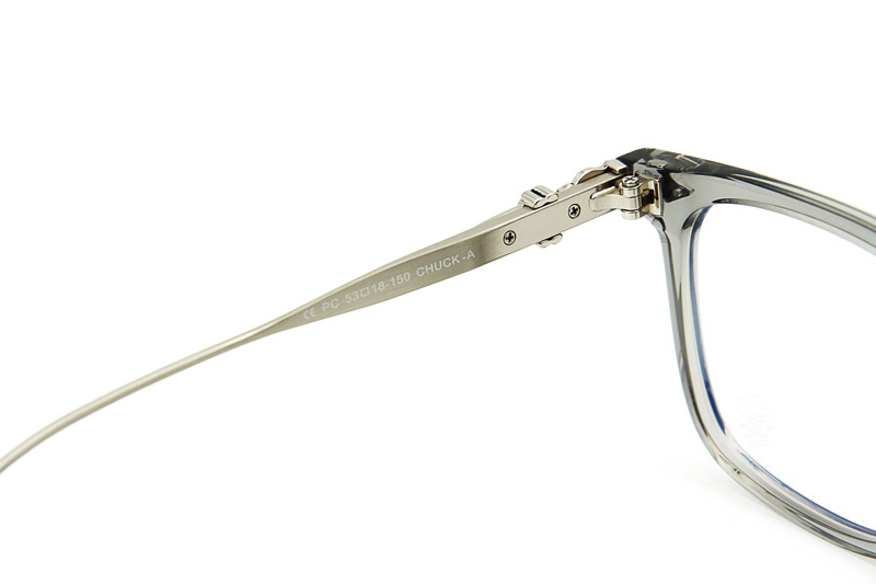 Chuck-A Eyeglasses Gray Silver