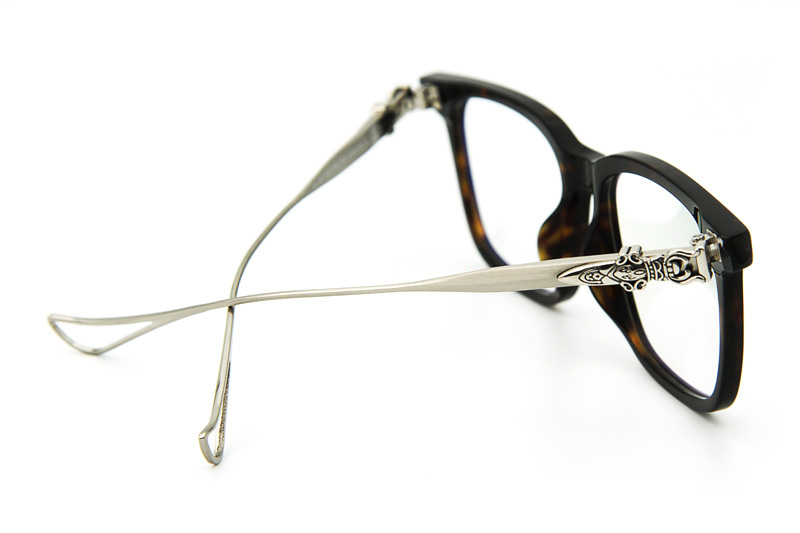 Chuck-A Eyeglasses Tortoise Silver