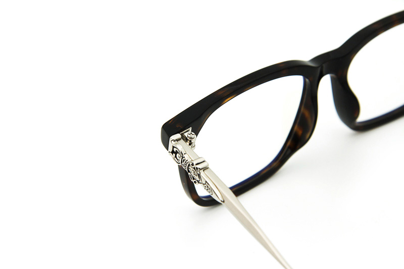 Chuck-A Eyeglasses Tortoise Silver