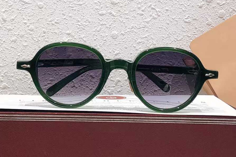 Ciark Sunglasses Green Gradient Gray