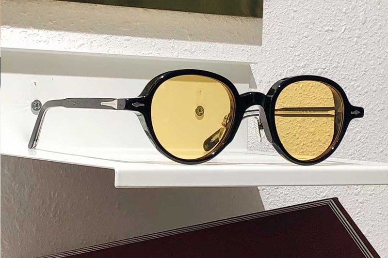 Clark Sunglasses Black Yellow