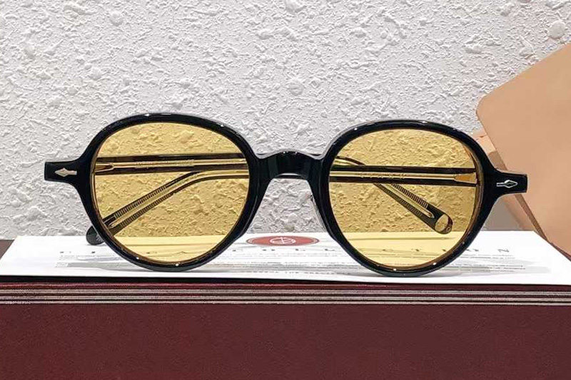 Clark Sunglasses Black Yellow