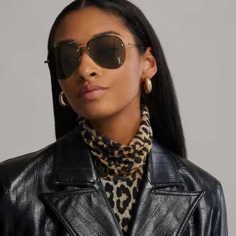 Classic 11M Sunglasses Gold Gold Mirror