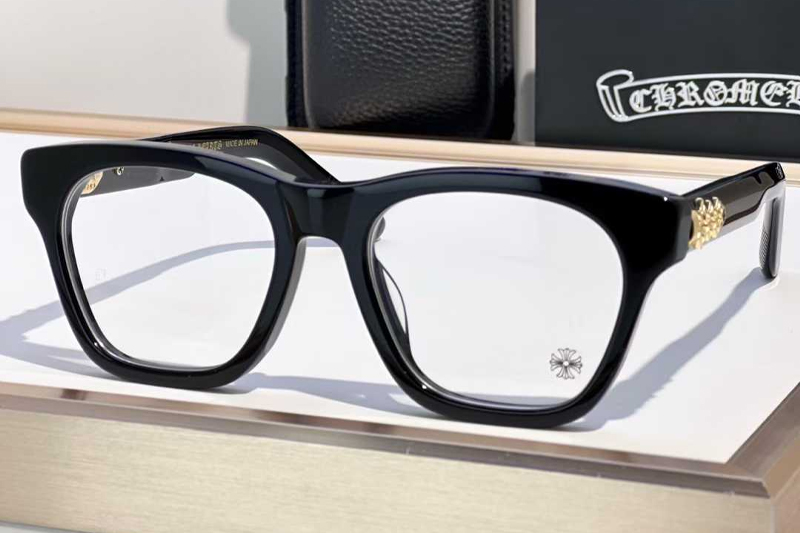 Clitterati Eyeglasses Black Gold