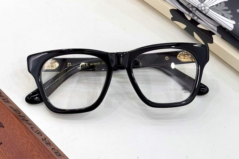 Clitterati Eyeglasses Black Gold