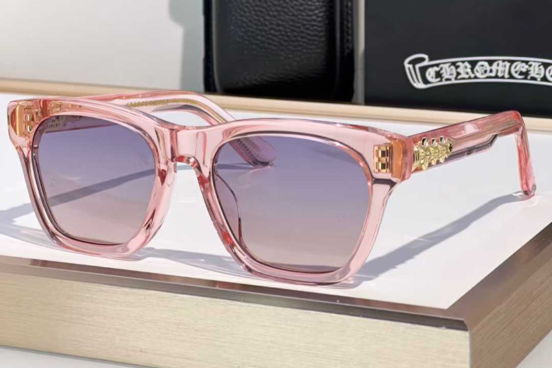 Clitterati Sunglasses Pink Gradient Blue