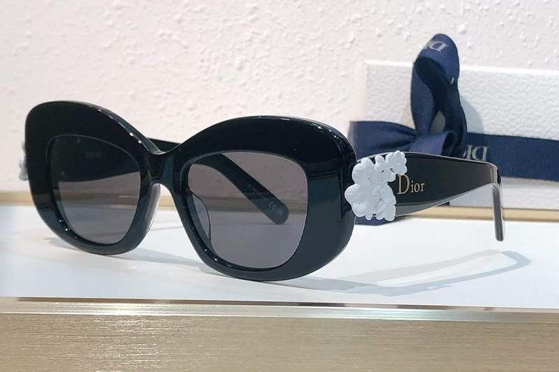 Clover S3F Sunglasses Black Gray