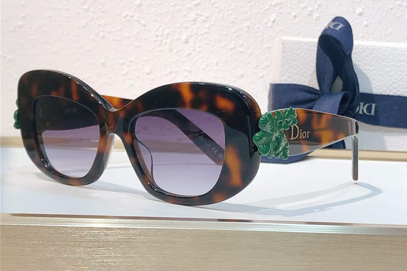 Clover S3F Sunglasses Tortoise Gradient Gray