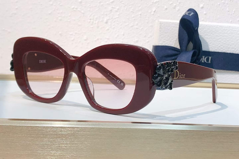 Clover S3F Sunglasses Wine Gradient Pink