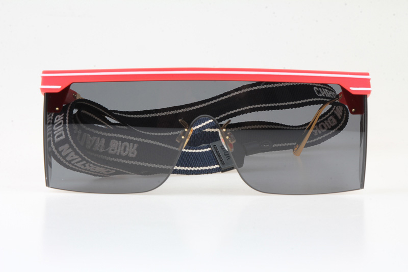 Club M1U Sunglasses Red Gray