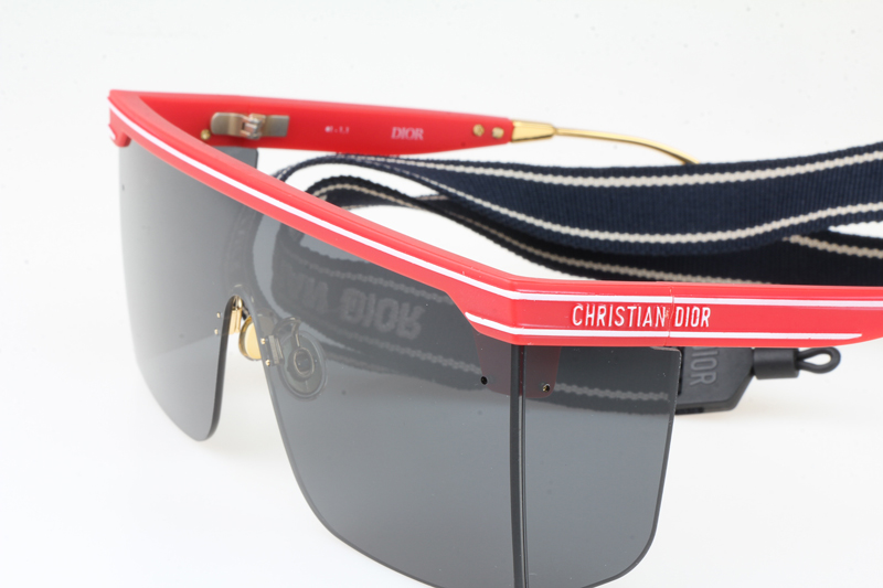 Club M1U Sunglasses Red Gray