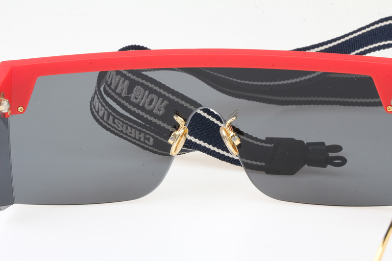 Club M1U Sunglasses Red Gray