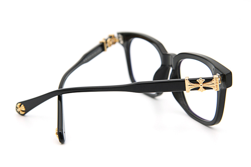 Cox Ucker Eyeglasses Black Gold