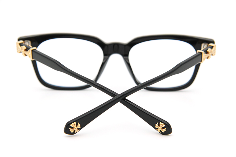 Cox Ucker Eyeglasses Black Gold