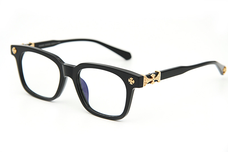 Cox Ucker Eyeglasses Black Gold